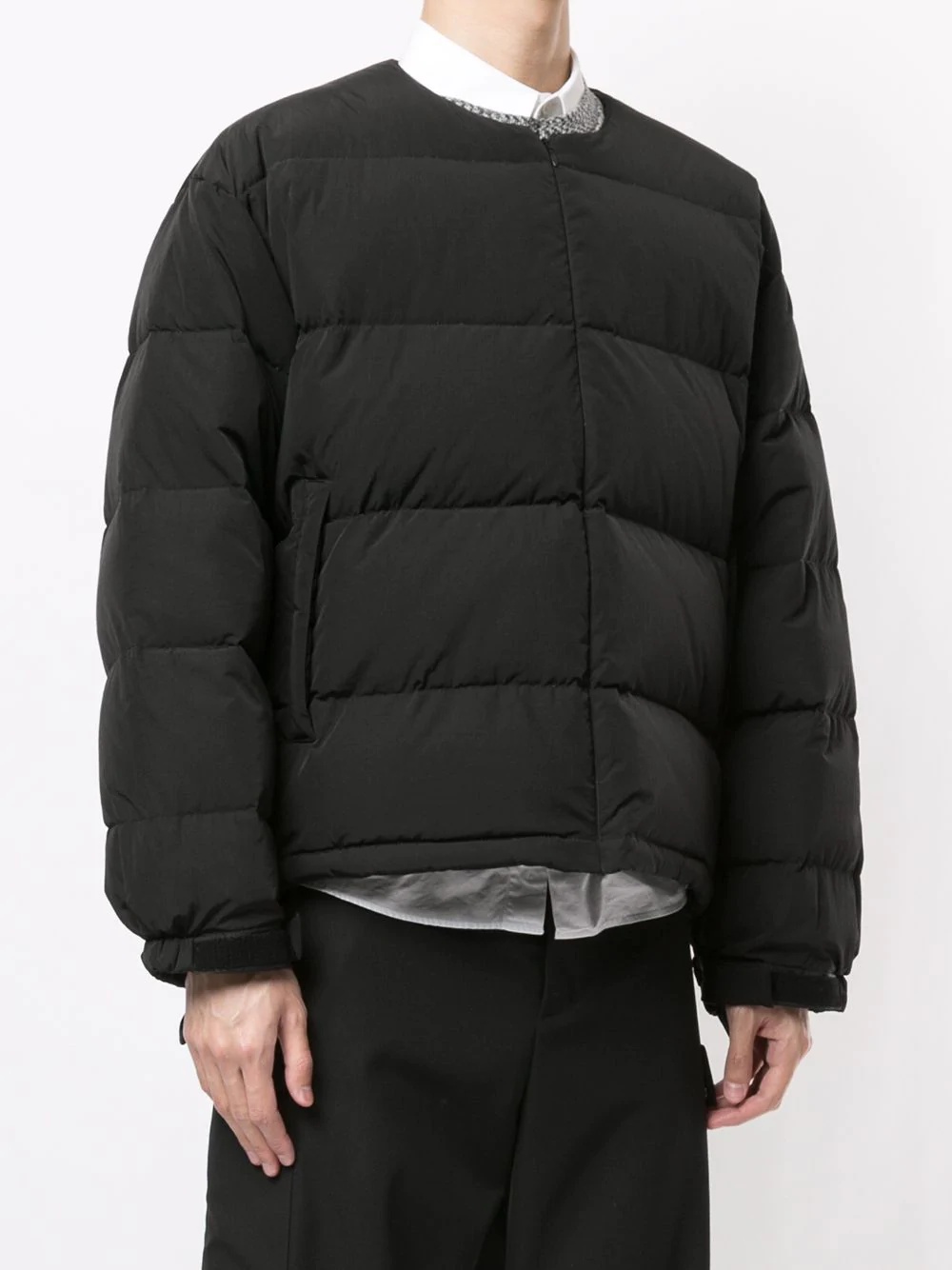 zipped padded jacket - 3