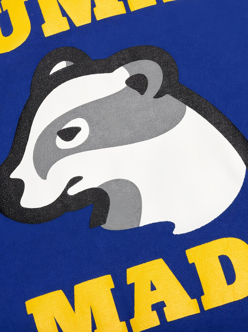 heavyweight badger-logo hoodie - 4