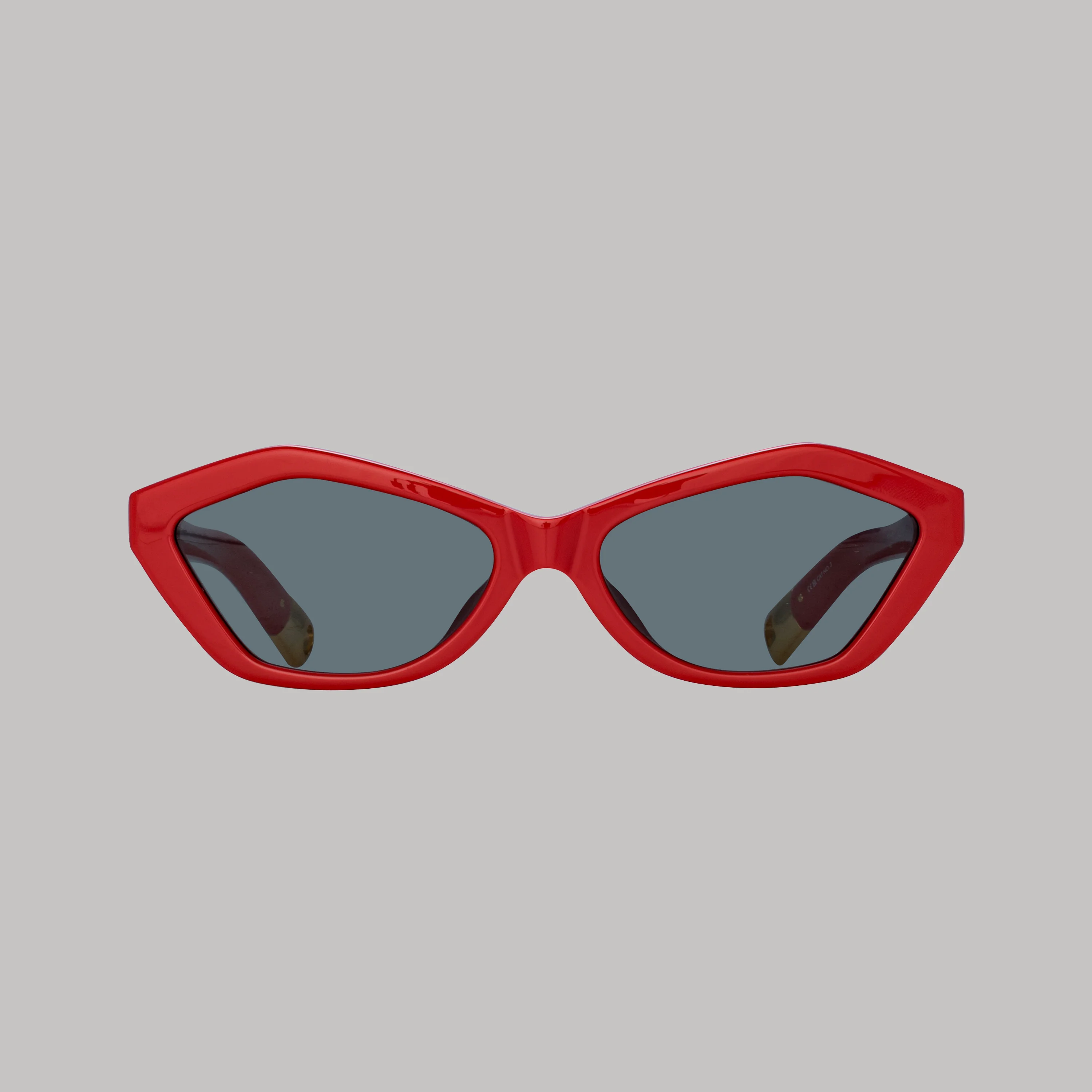 Bambino Angular Sunglasses in Red - 1