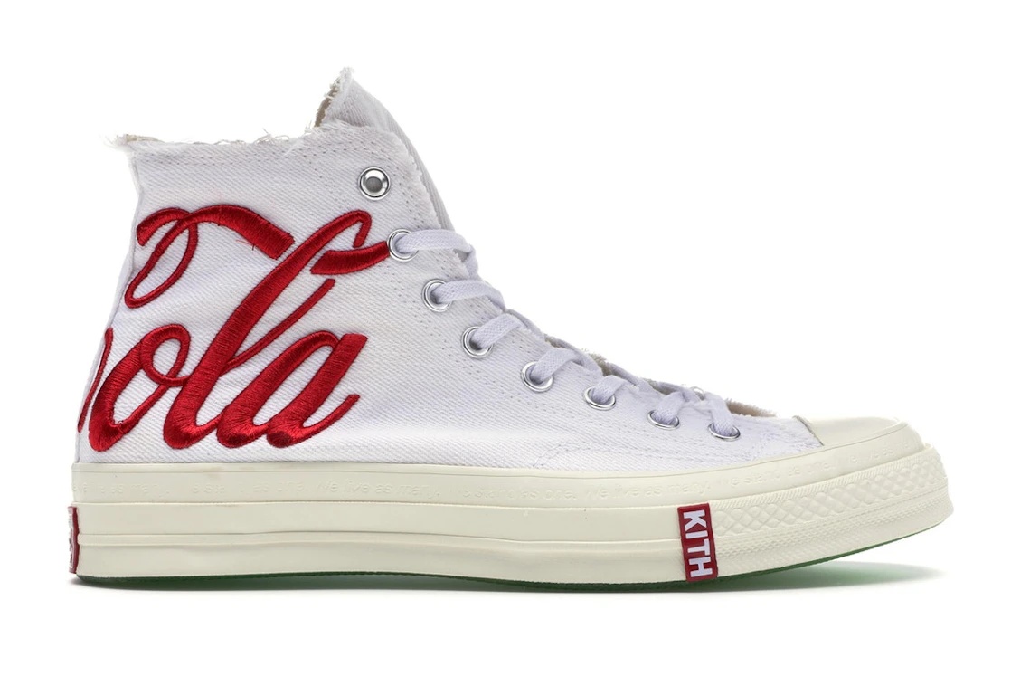 Converse Chuck Taylor All Star 70 Hi Kith x Coca Cola White - 1