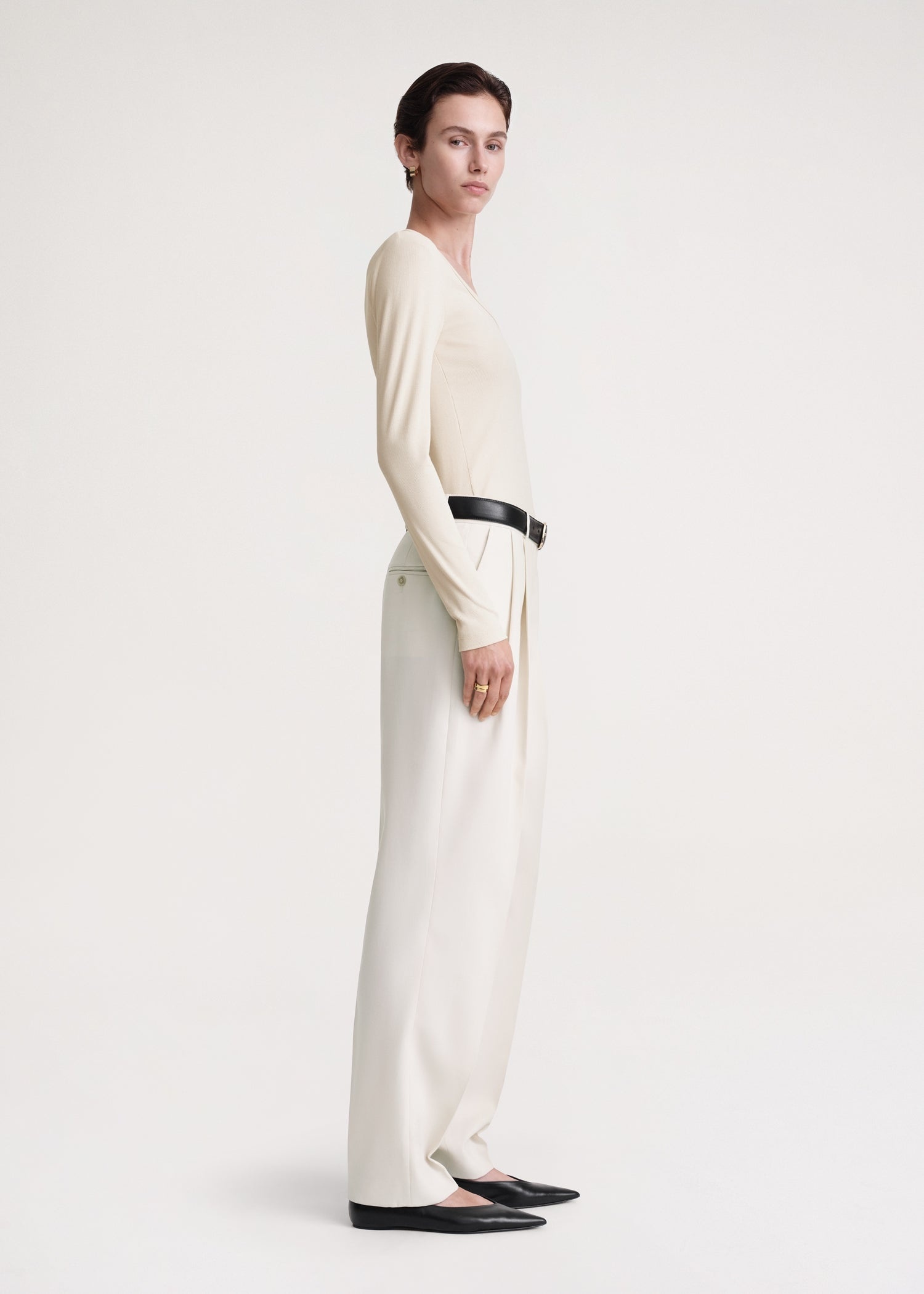 Classic rib top pearl - 3