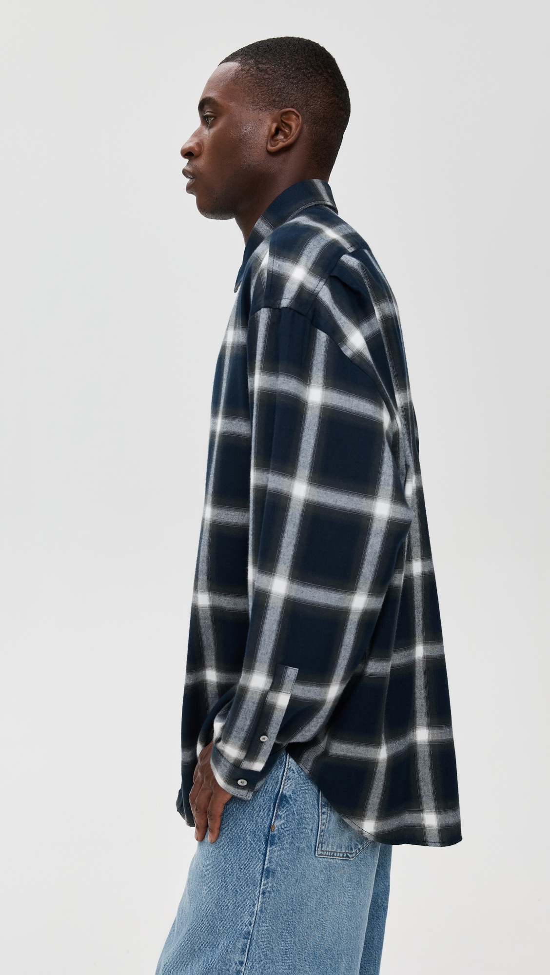 Setar Flannel Shadow Check Shirt - 3