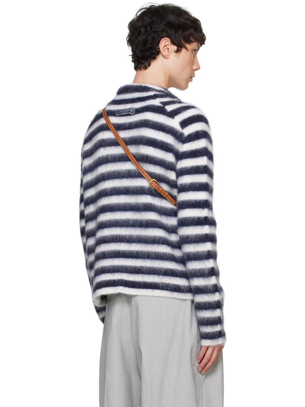 Navy & White La Casa 'Le pull Marina' Sweater - 3