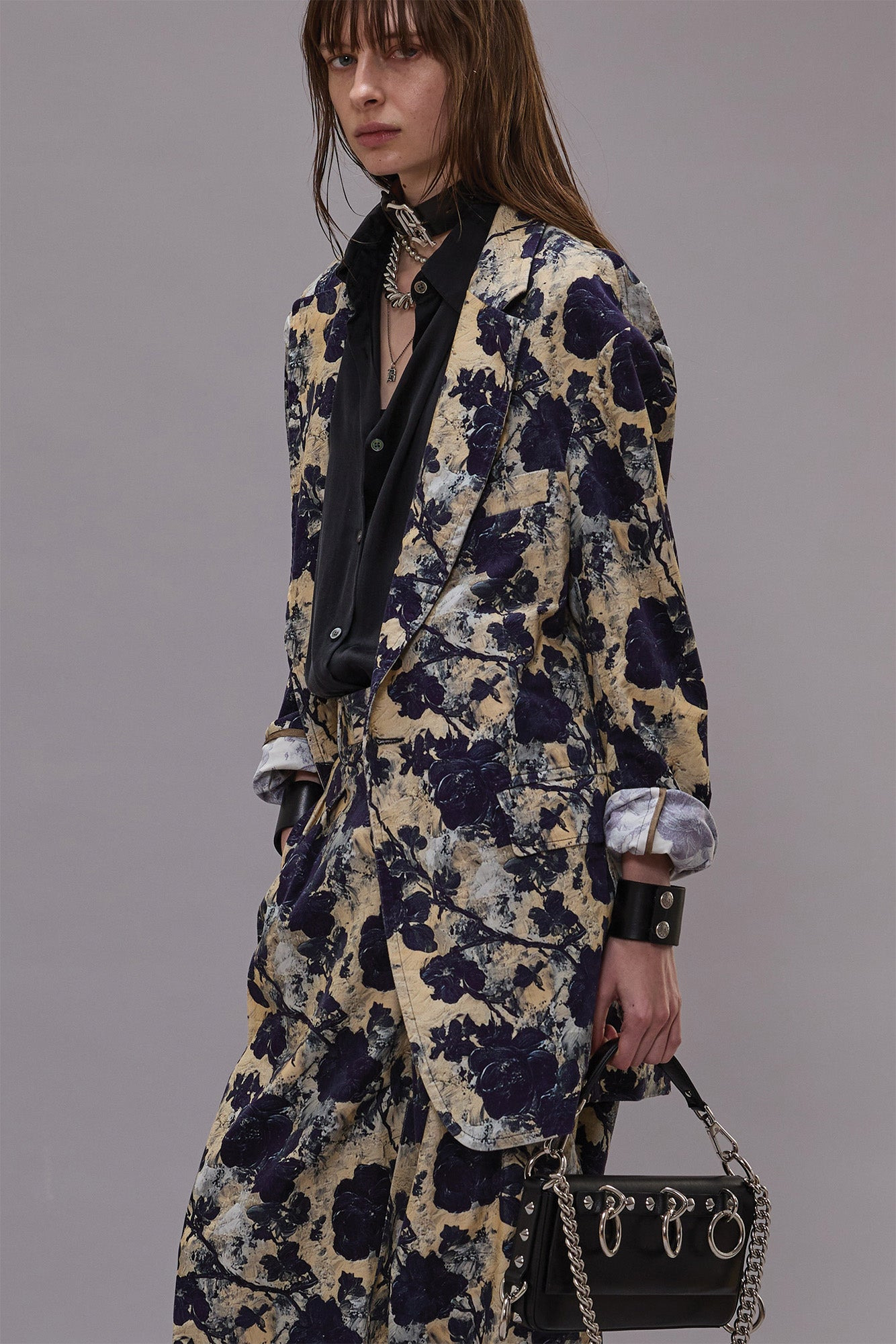 OVERSIZED RAGGED BLAZER - 1