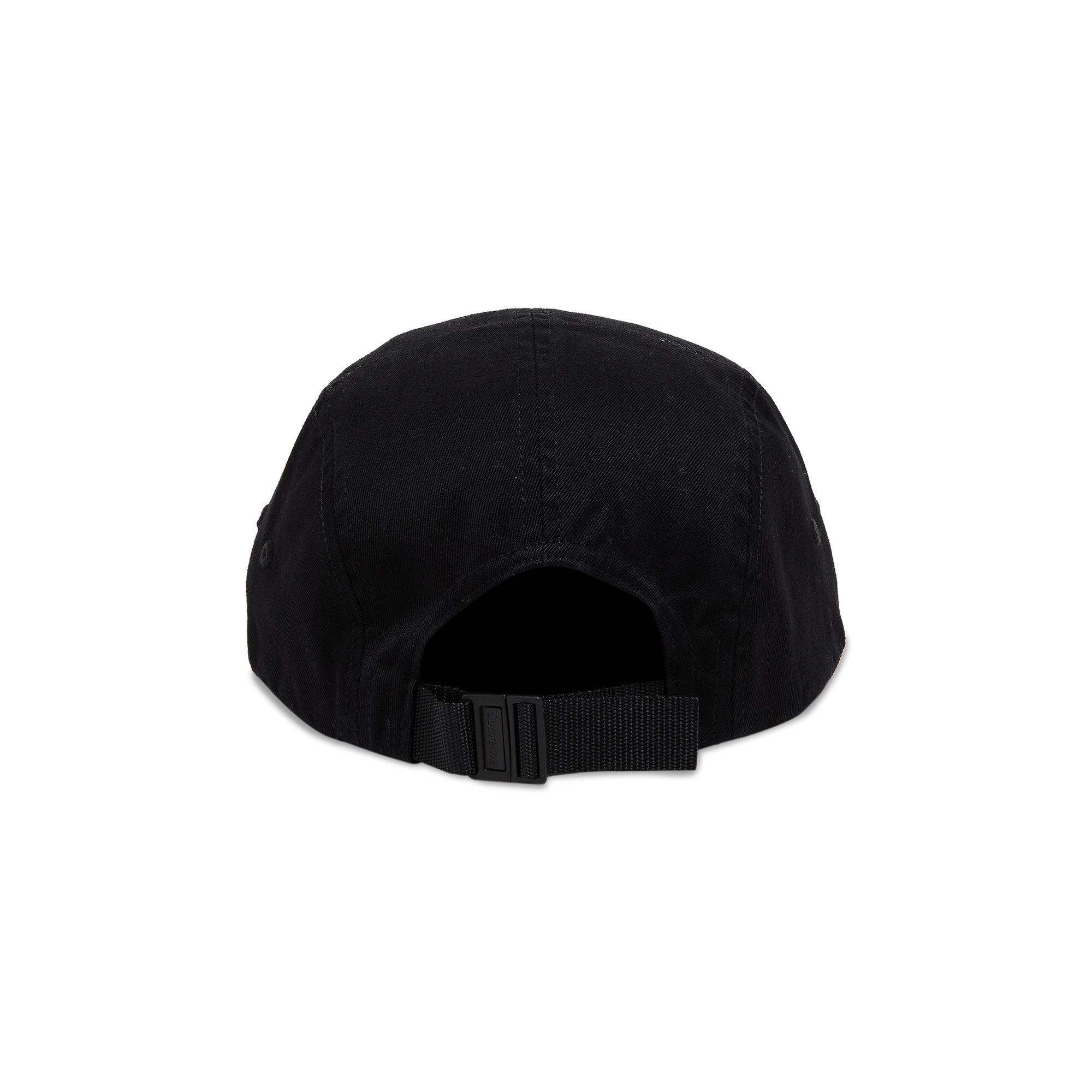 Supreme Visor Logo Camp Cap 'Black' - 4