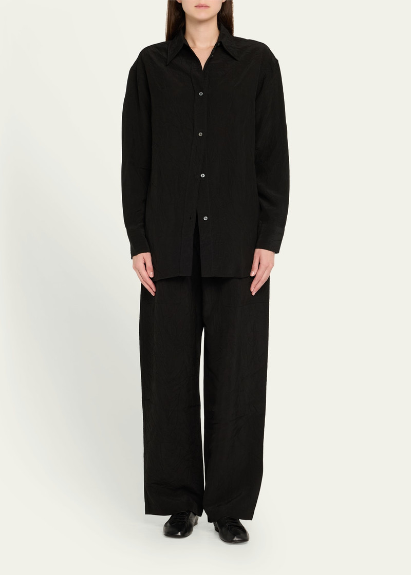 Studio Nicholson Oversized Long-Sleeve Shirt outlook