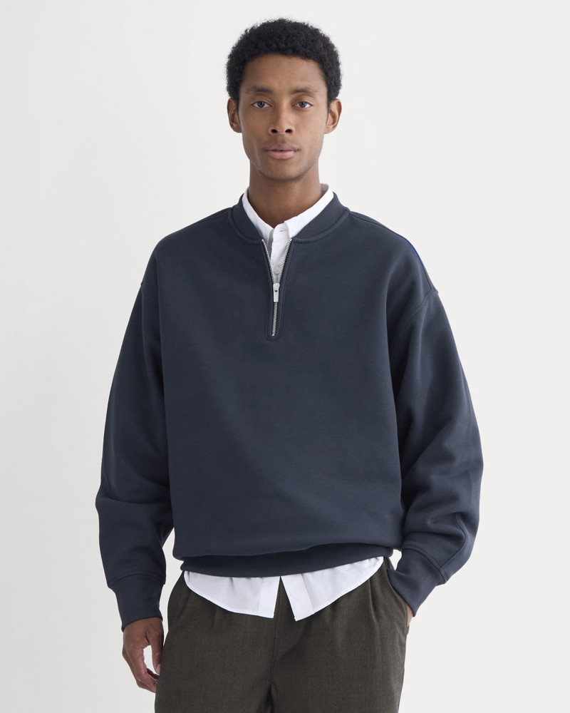 EVERLANE LUXE FLEECE HALF-ZIP PULLOVER outlook