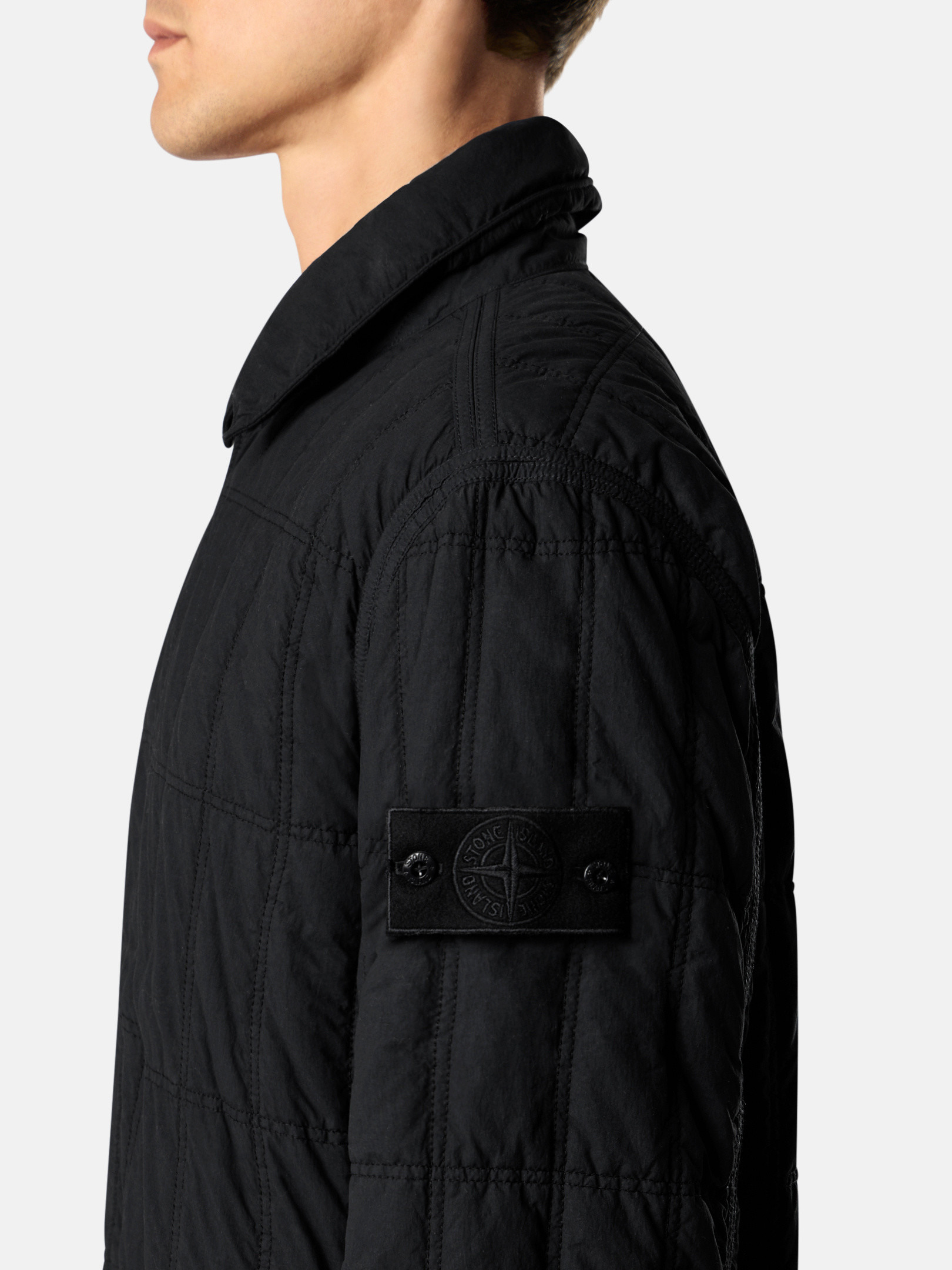 4100099 NYLON SMERIGLIATO_STONE ISLAND GHOST - 4