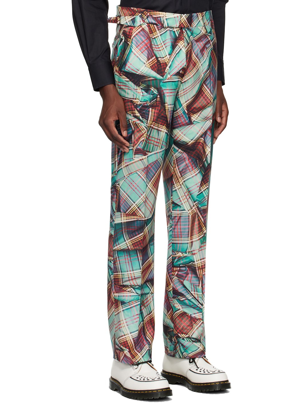 Multicolor Sang Trousers - 2