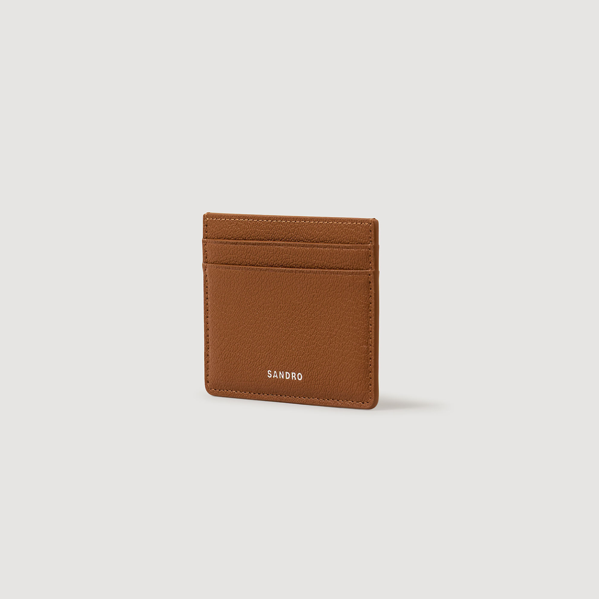 GRAINED LEATHER CARDHOLDER - 3