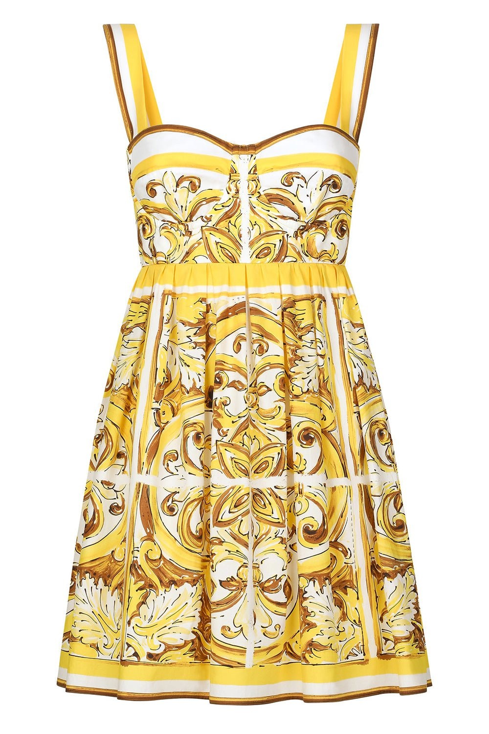 Maiolica Printed Mini Sundress - 1