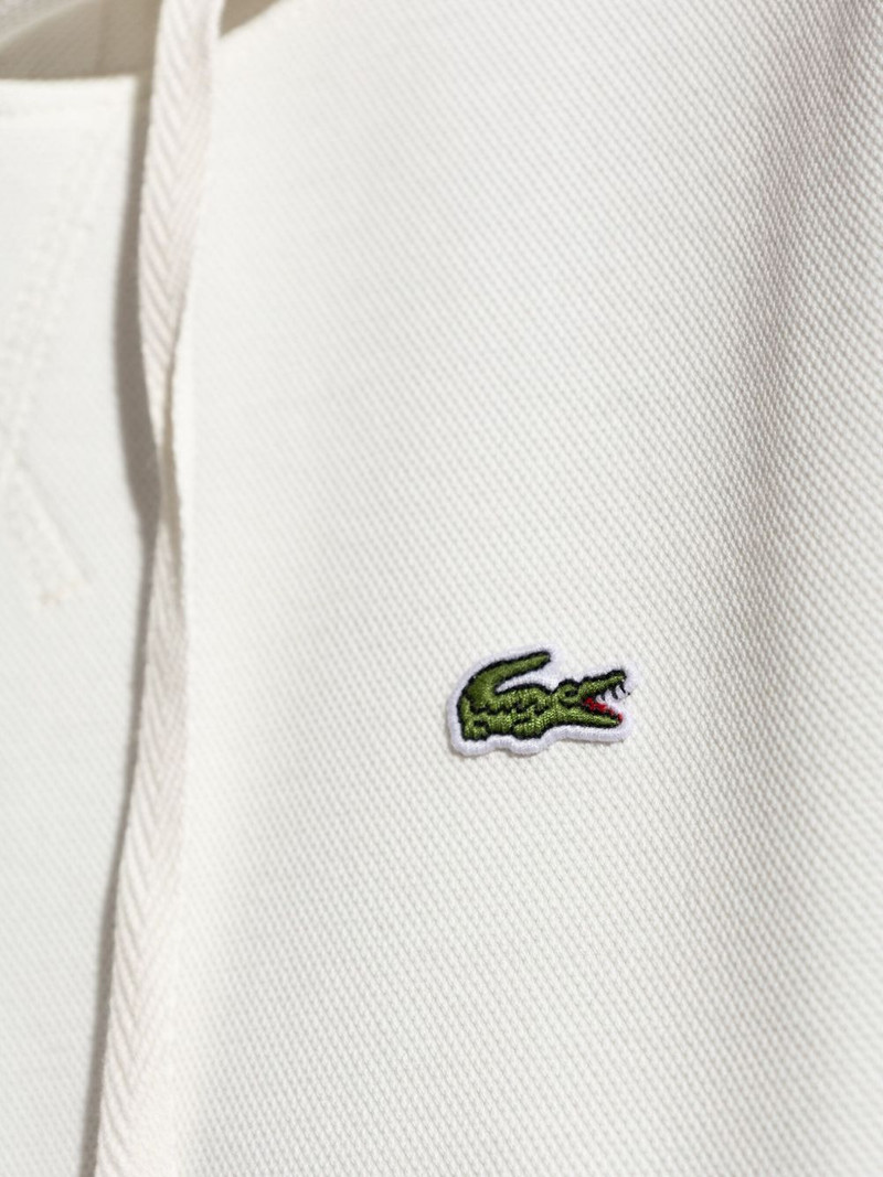 embroidered-logo hoodie 5