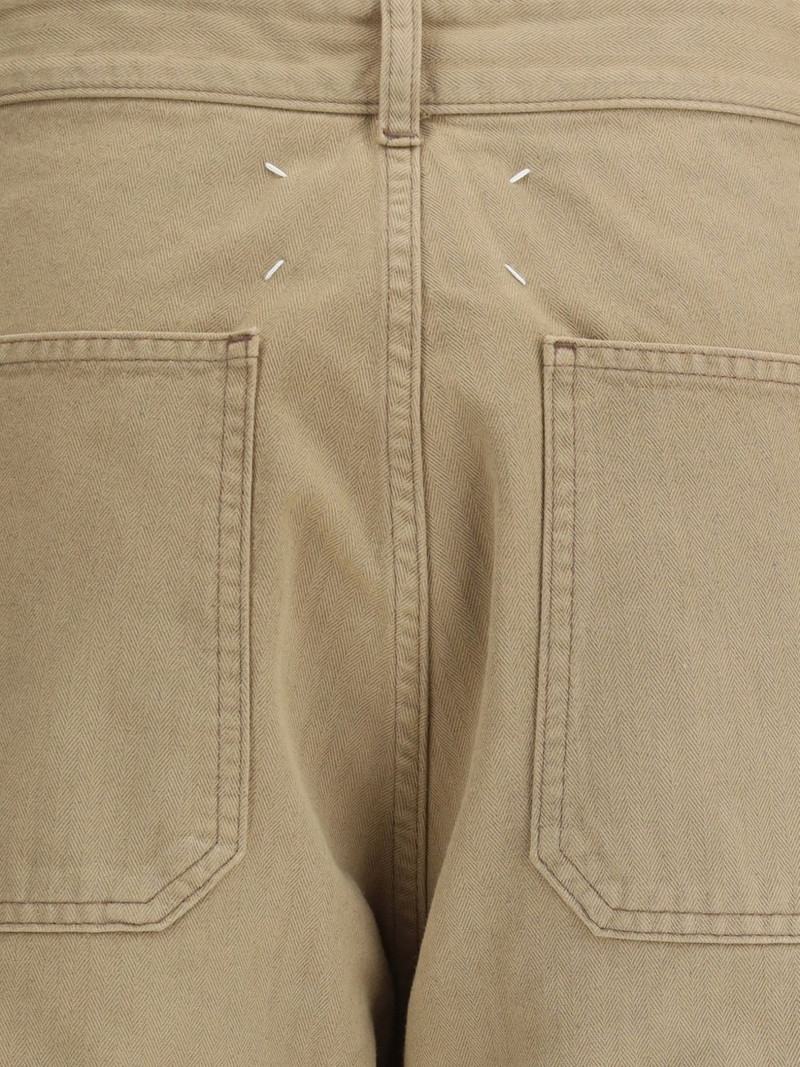 Herringbone five-pocket trousers 3