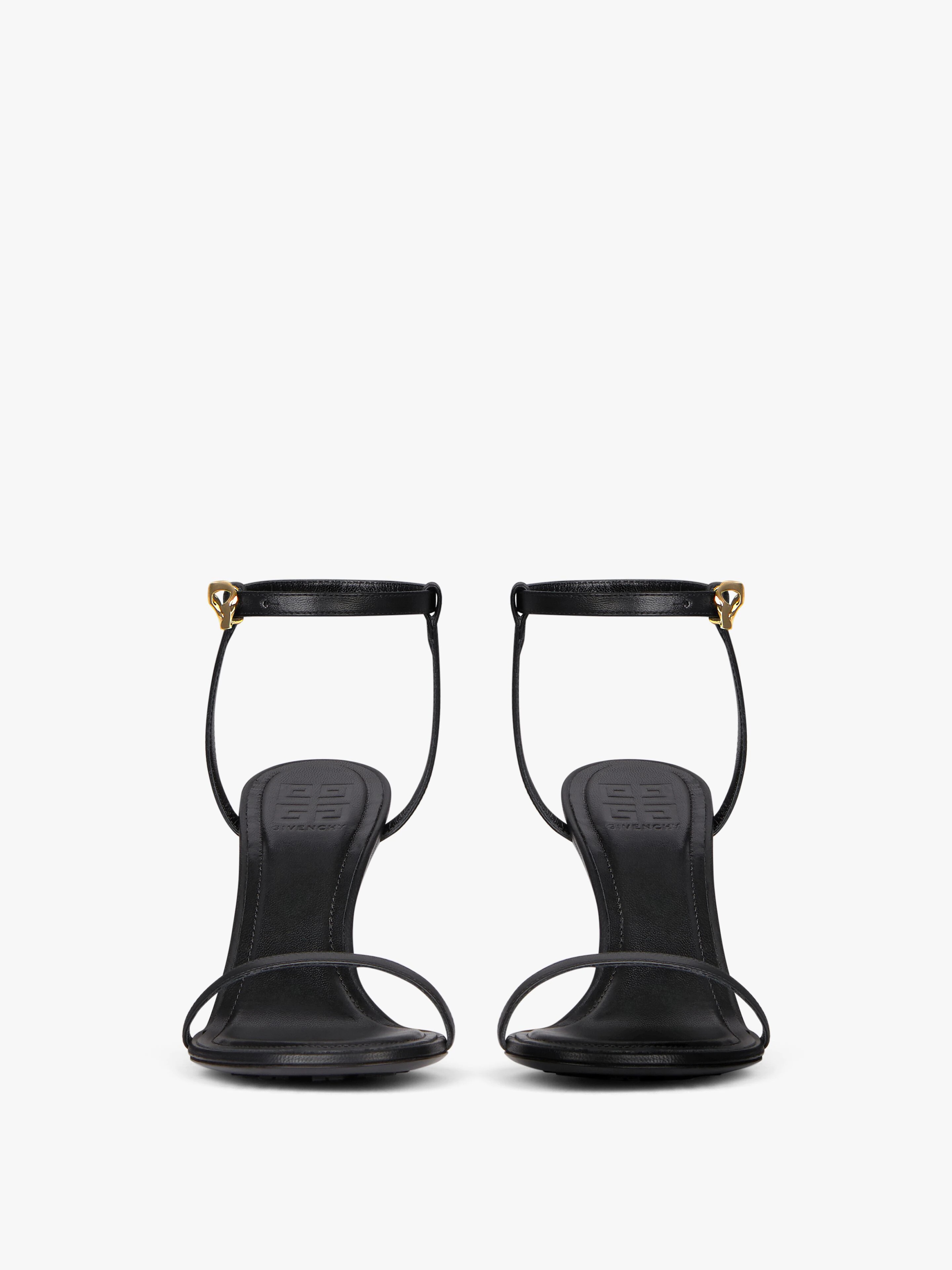 G CUBE SANDALS IN LEATHER - 2