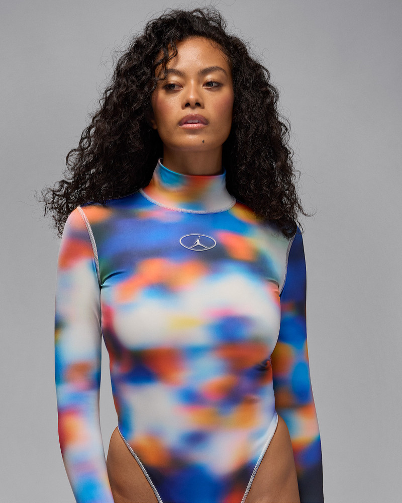 Jordan Flight Mountainside Women's Printed Long-Sleeve Bodysuit 1