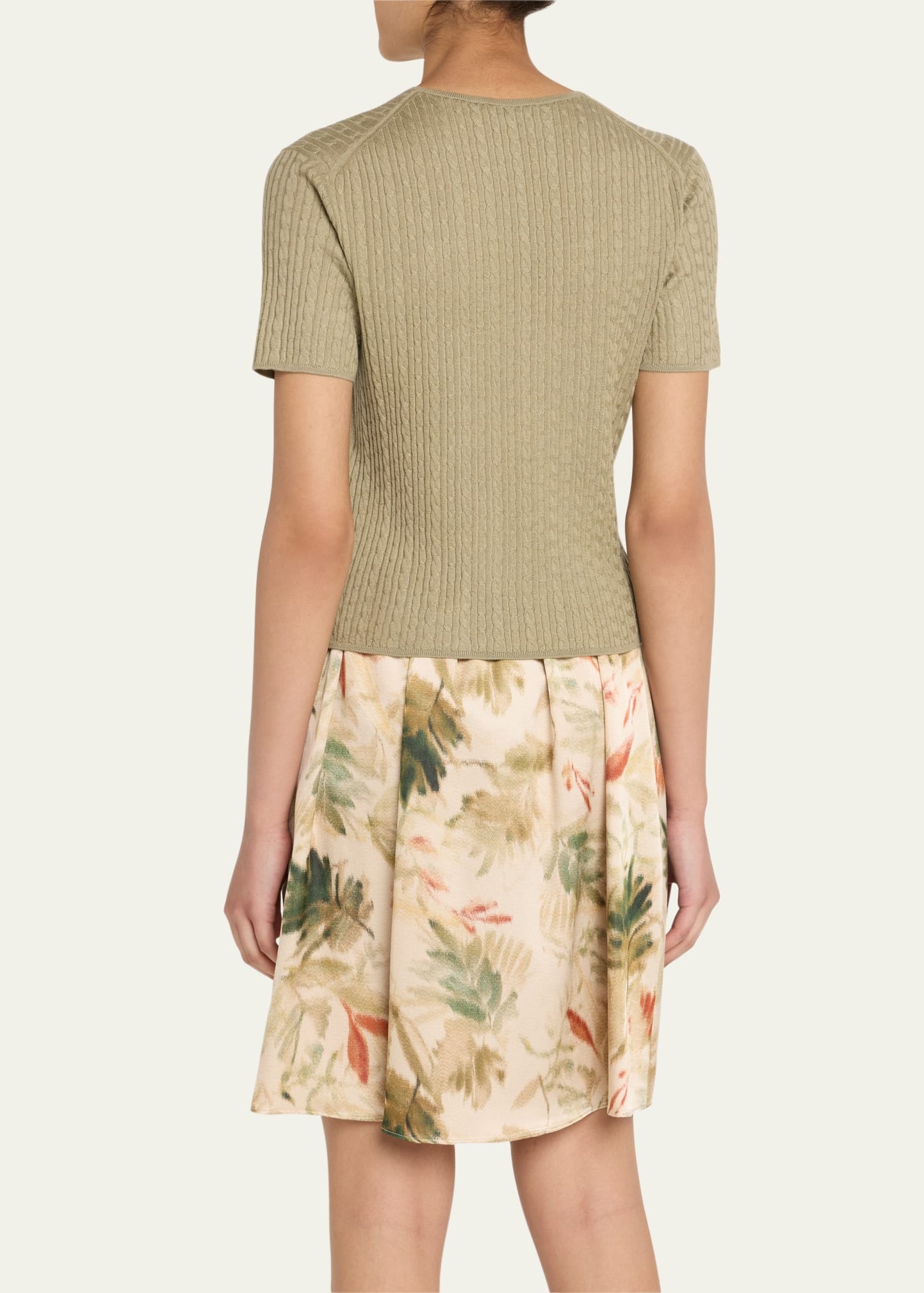 Rimella Cable-Knit Crewneck Sweater - 3