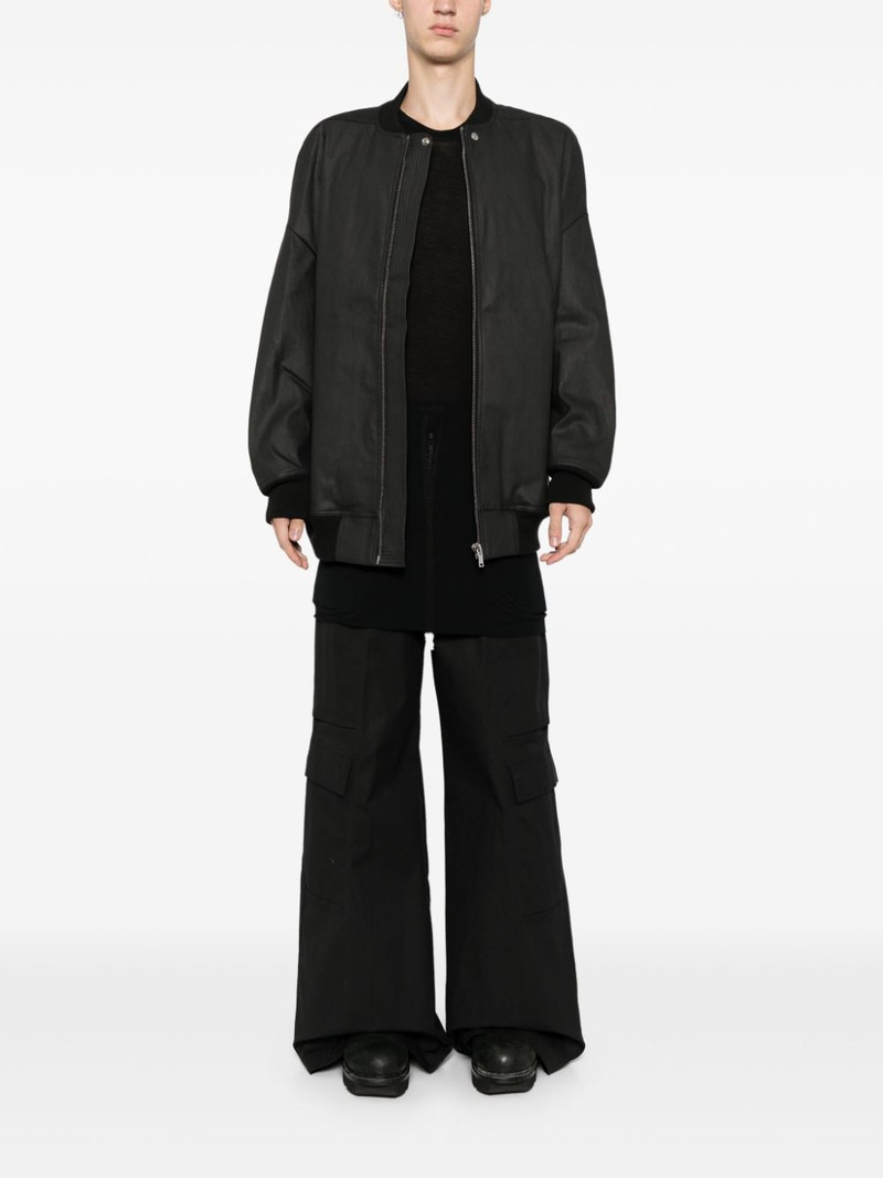 Rick Owens padded varsity jacket outlook