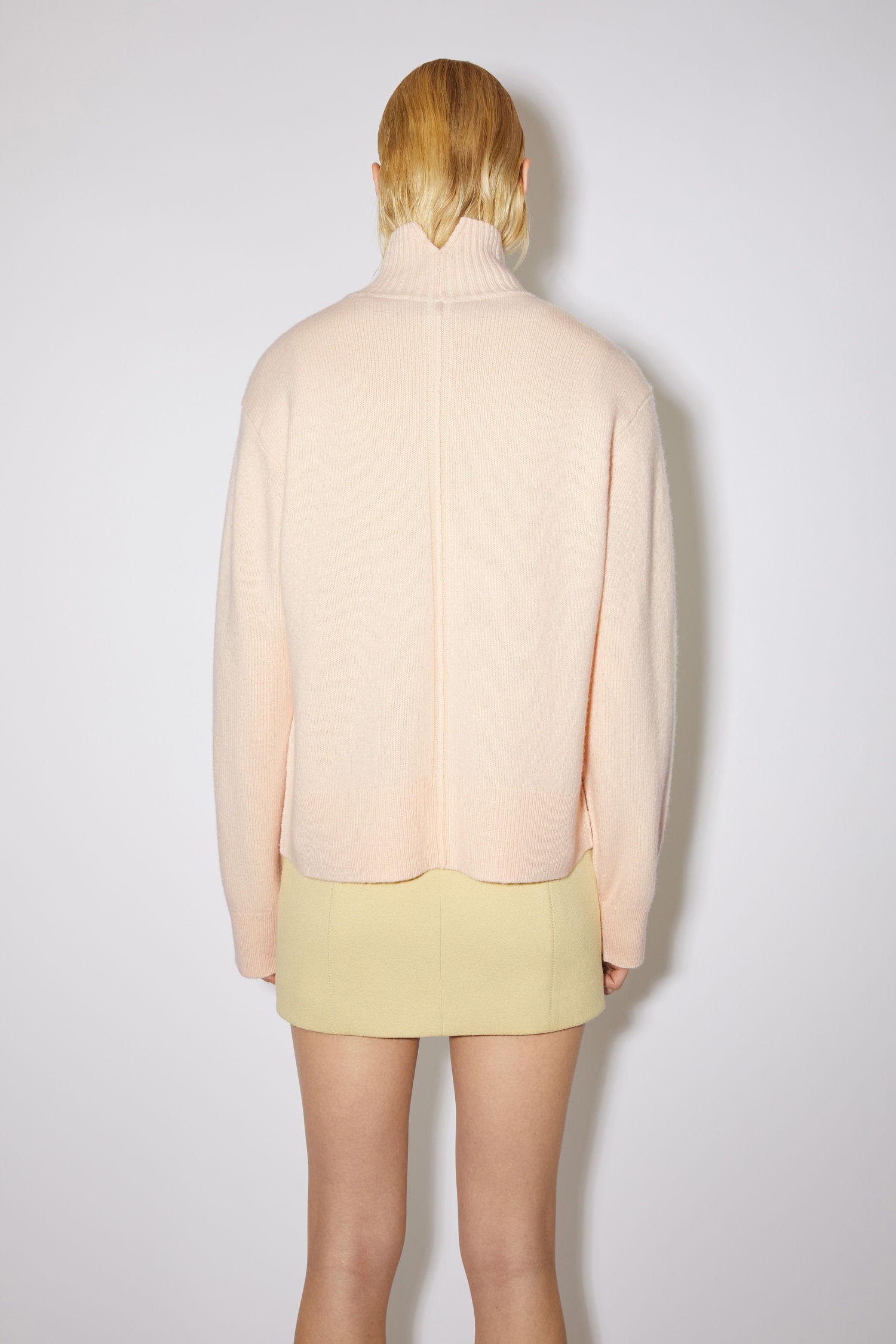 Turtleneck sweater - Cream beige - 3