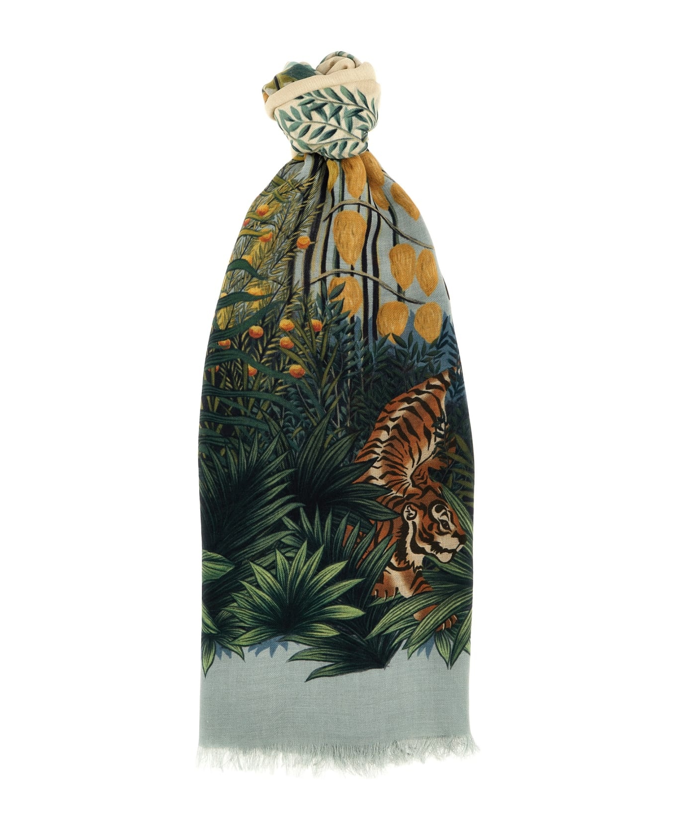 'henri Rousseau' Print Scarf - 1