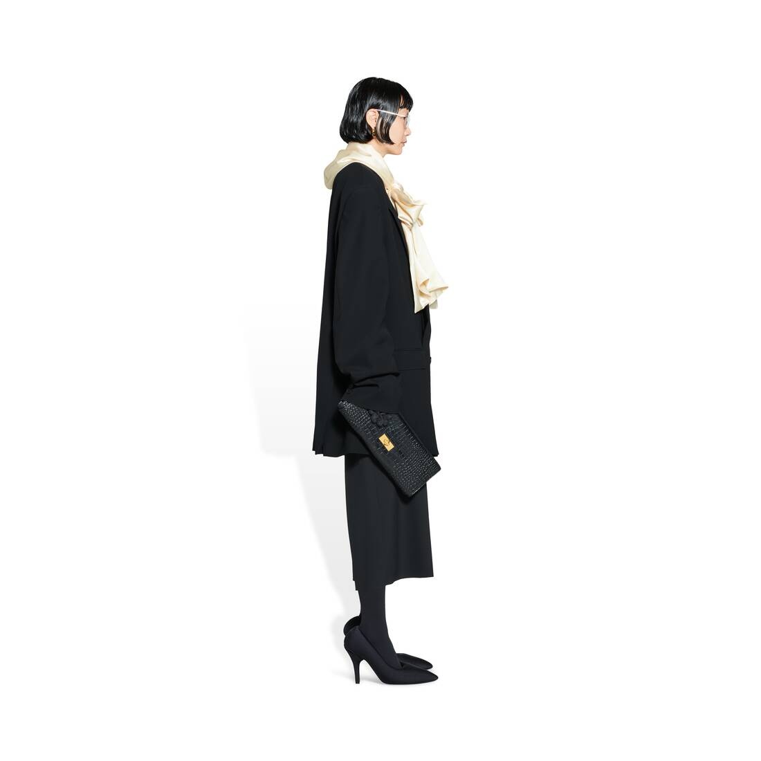 Oversized Jacket in Black - 3