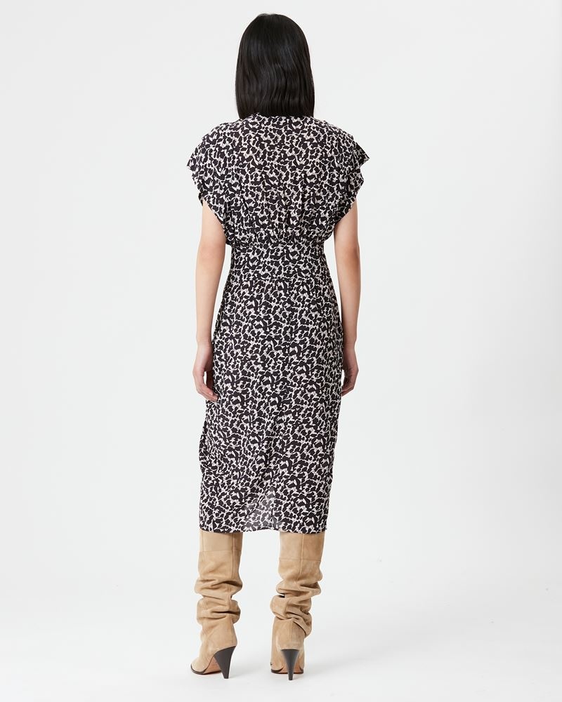 ALMEYA PRINTED MIDI DRESS - 5