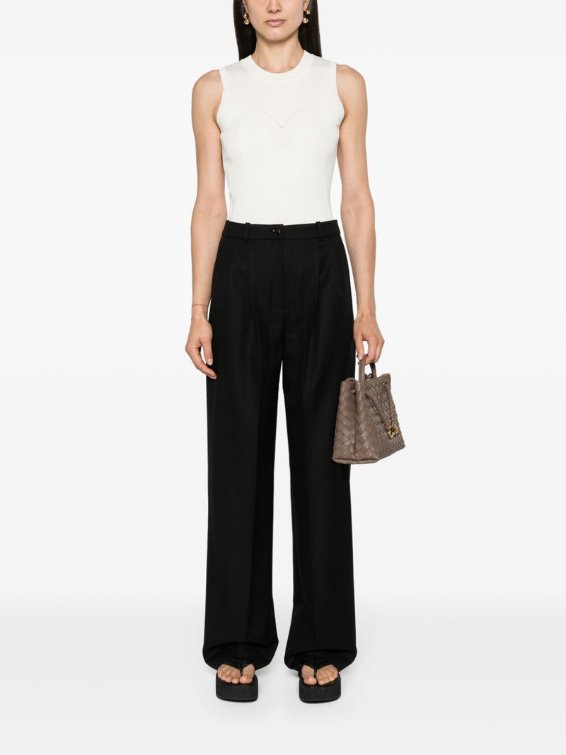 BOSS pleat-detailed virgin wool trousers outlook