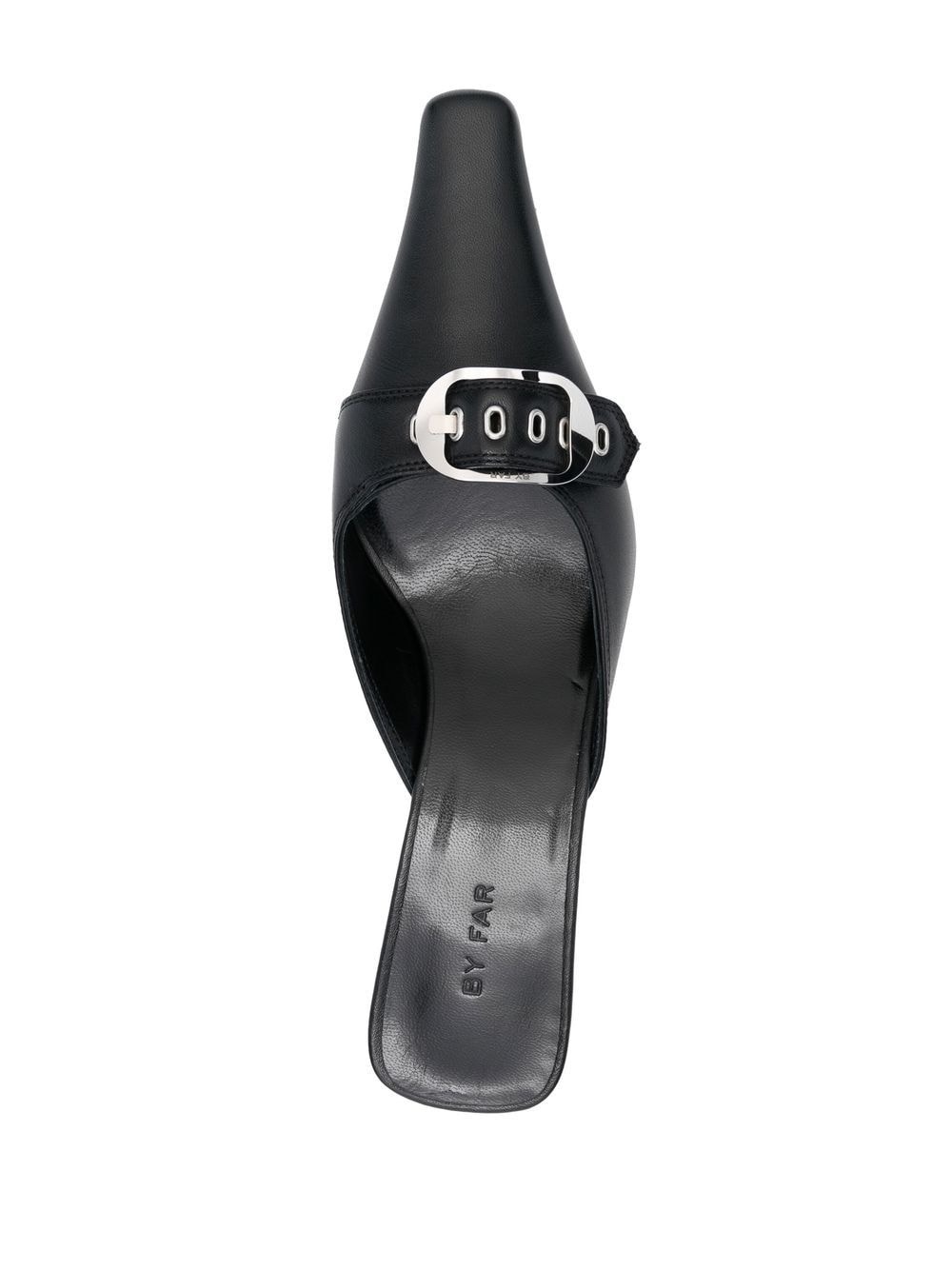 Evelyn leather mules - 4