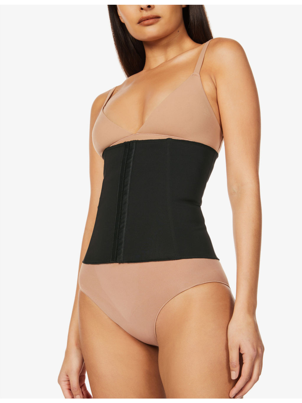 Boned stretch-woven waist trainer - 5