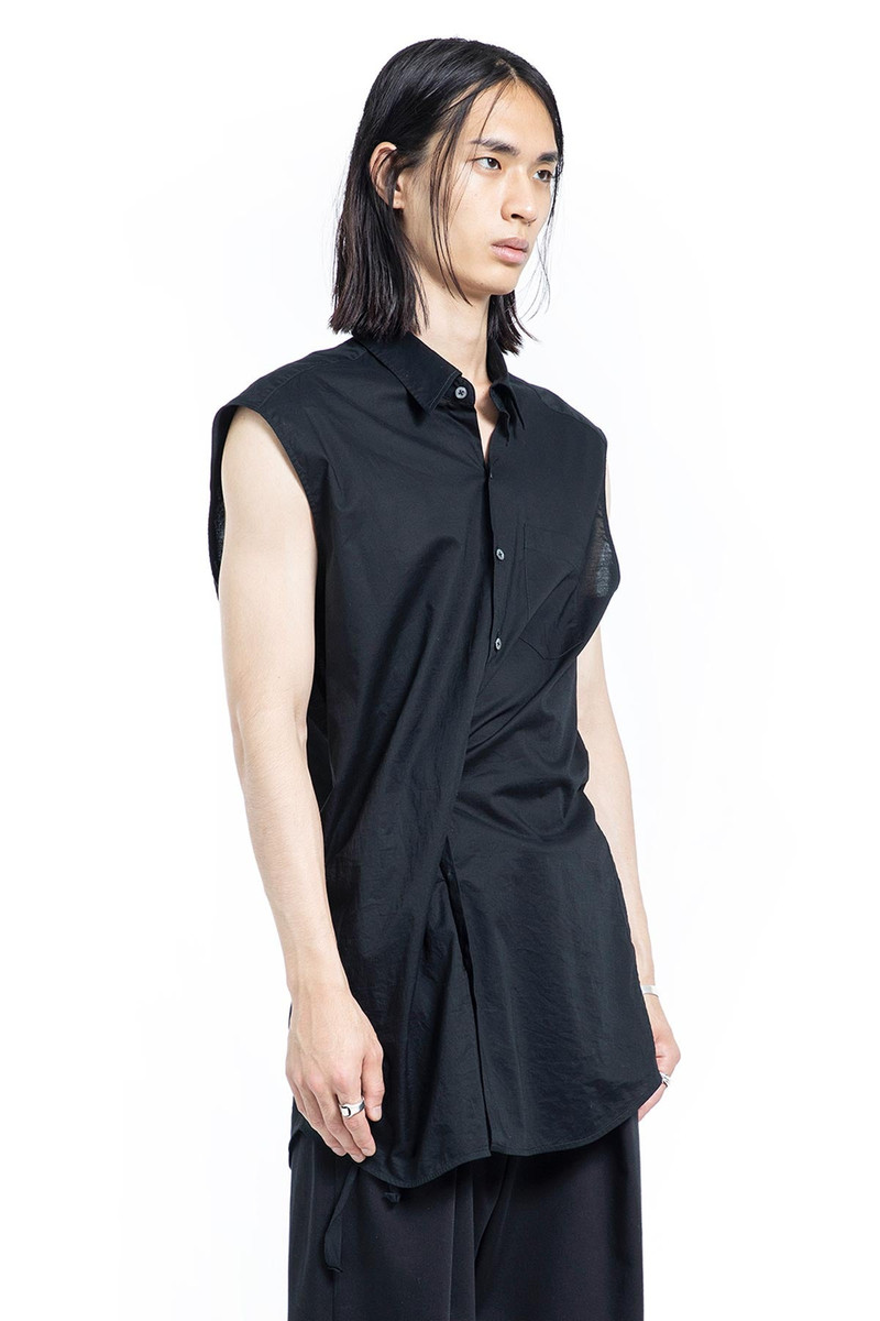 Ann Demeulemeester Dorian Sleeveless Pocket Long Shirt outlook