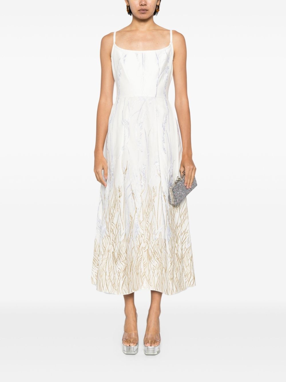 Arboreal midi dress - 2