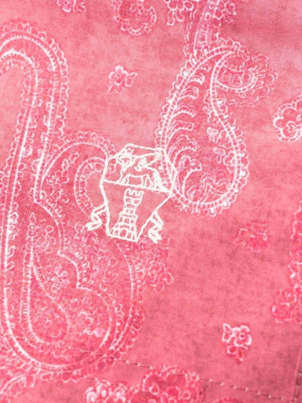 paisley-print swim shorts - 3