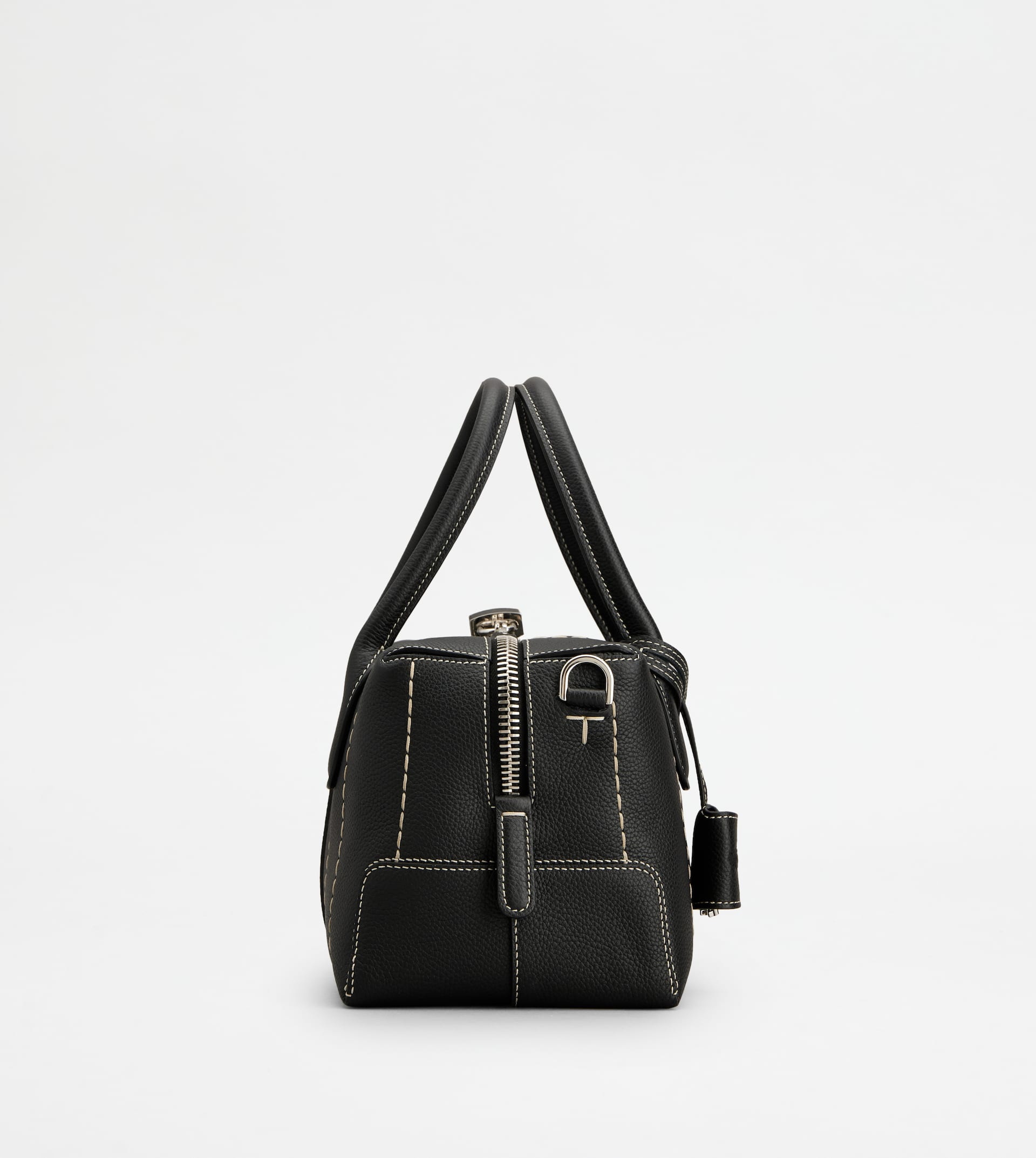 TOD'S DI BAG BAULETTO IN LEATHER MINI - BLACK 2