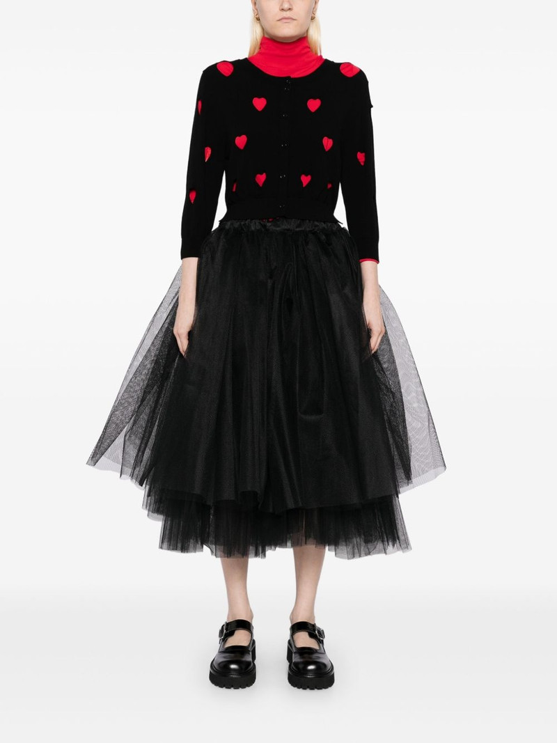 Comme Des Garçons A-line skirt outlook