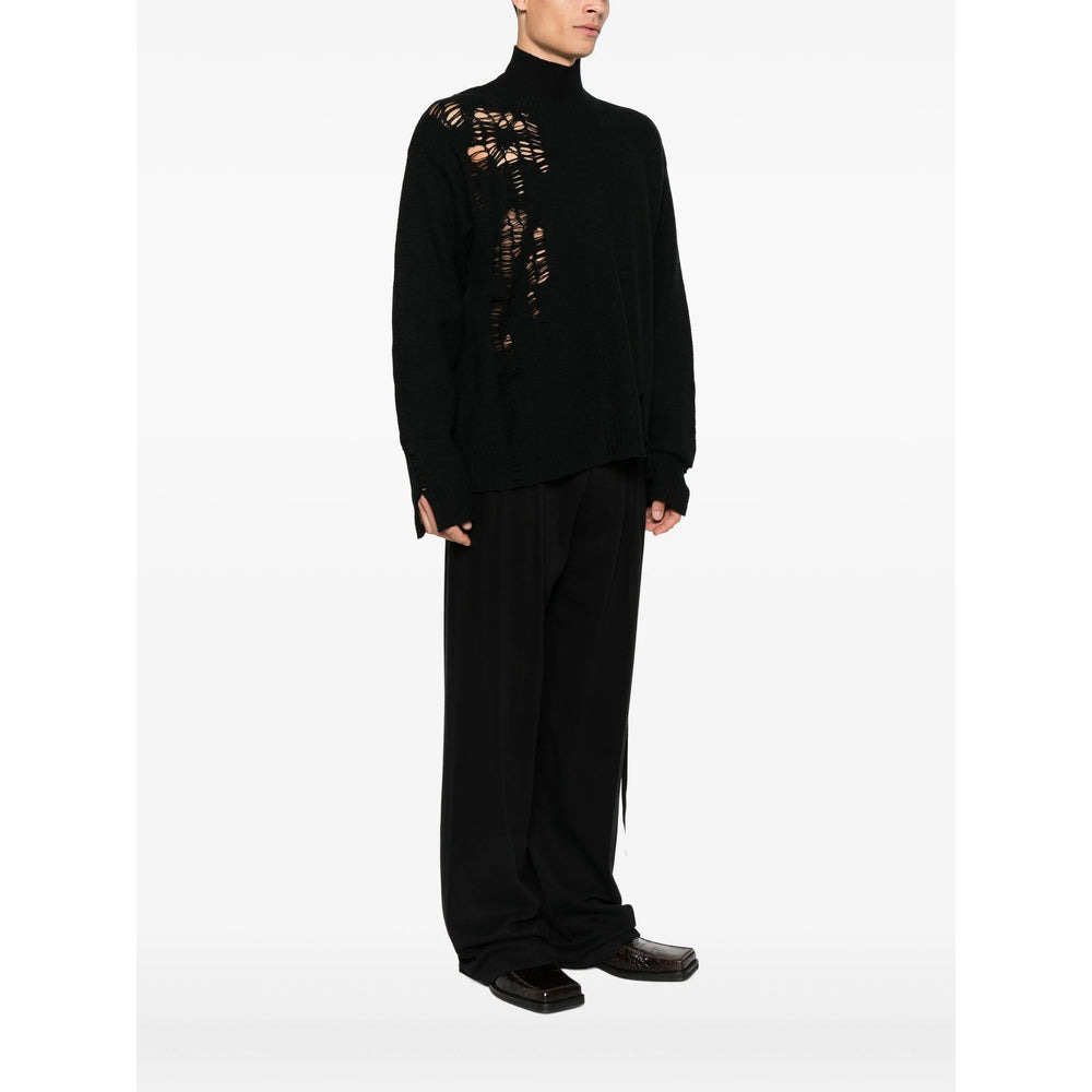 Ann Demeulemeester Black Sweaters & Knitwear - Jumpers Men - 3