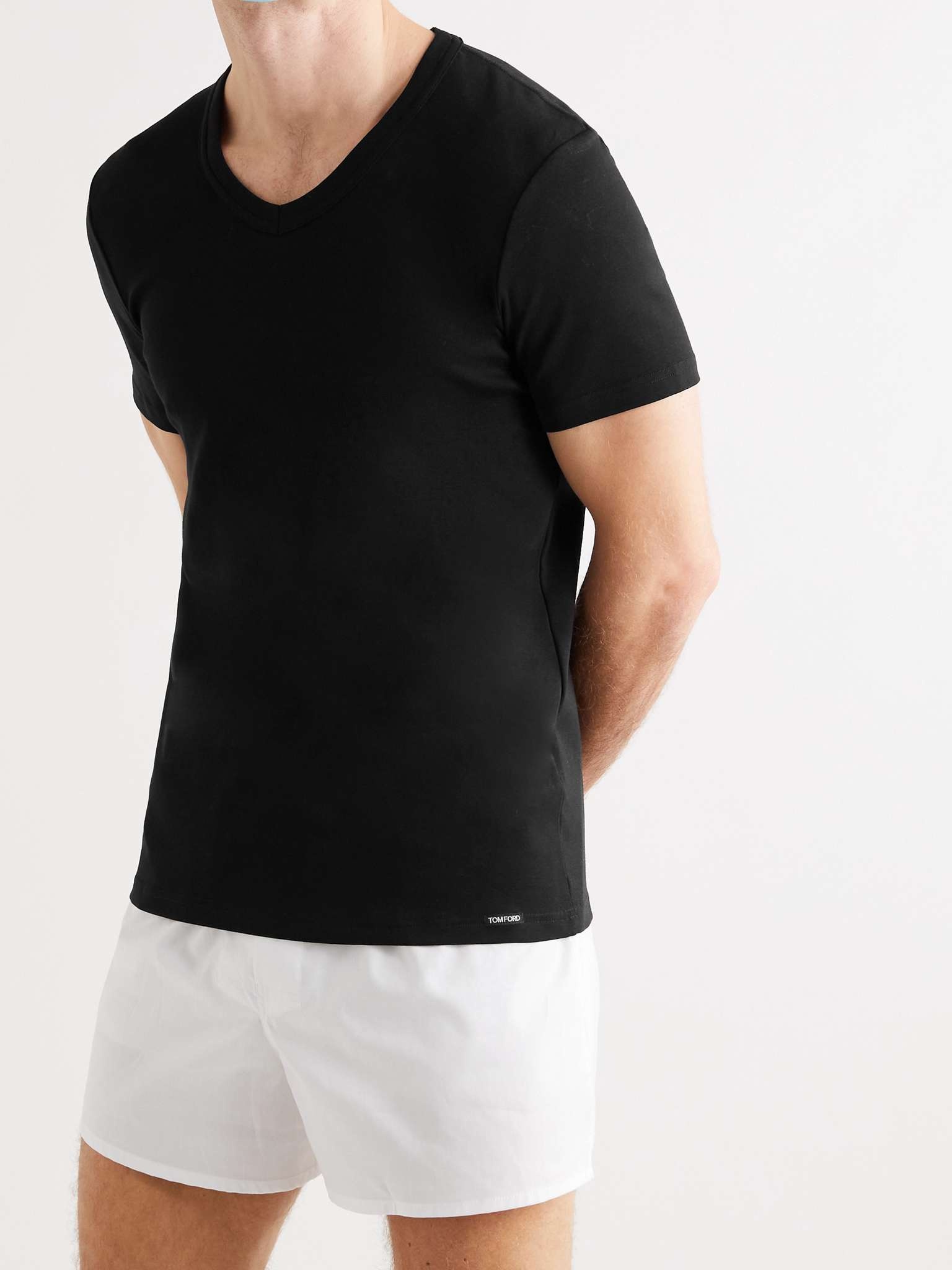 Stretch-Cotton Jersey T-Shirt - 2