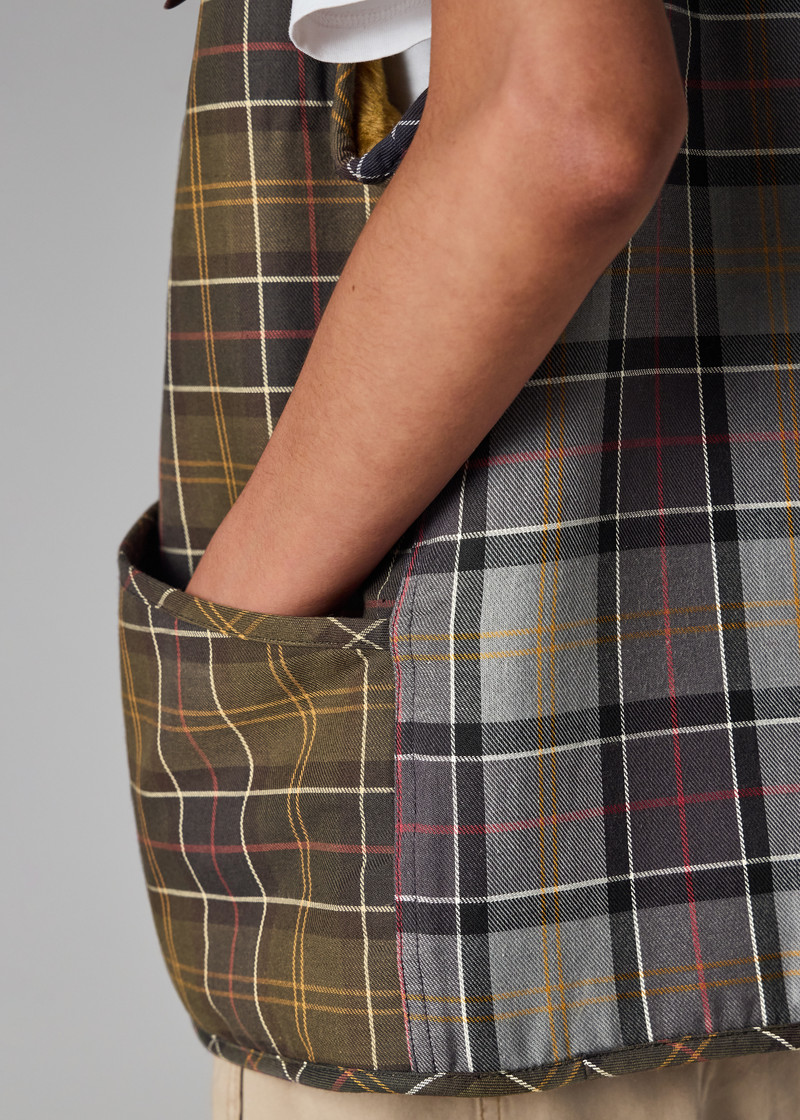 Paul Smith loves Barbour - Mixed Tartan Warm Pile Liner 13