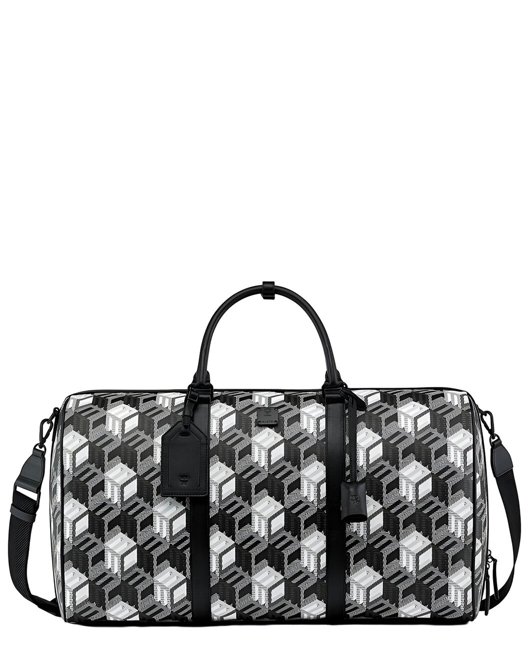 MCM Cubic Monogram Coated Canvas Duffel Bag - 1