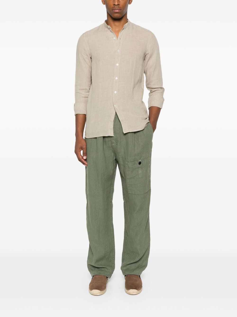 linen trousers - 2