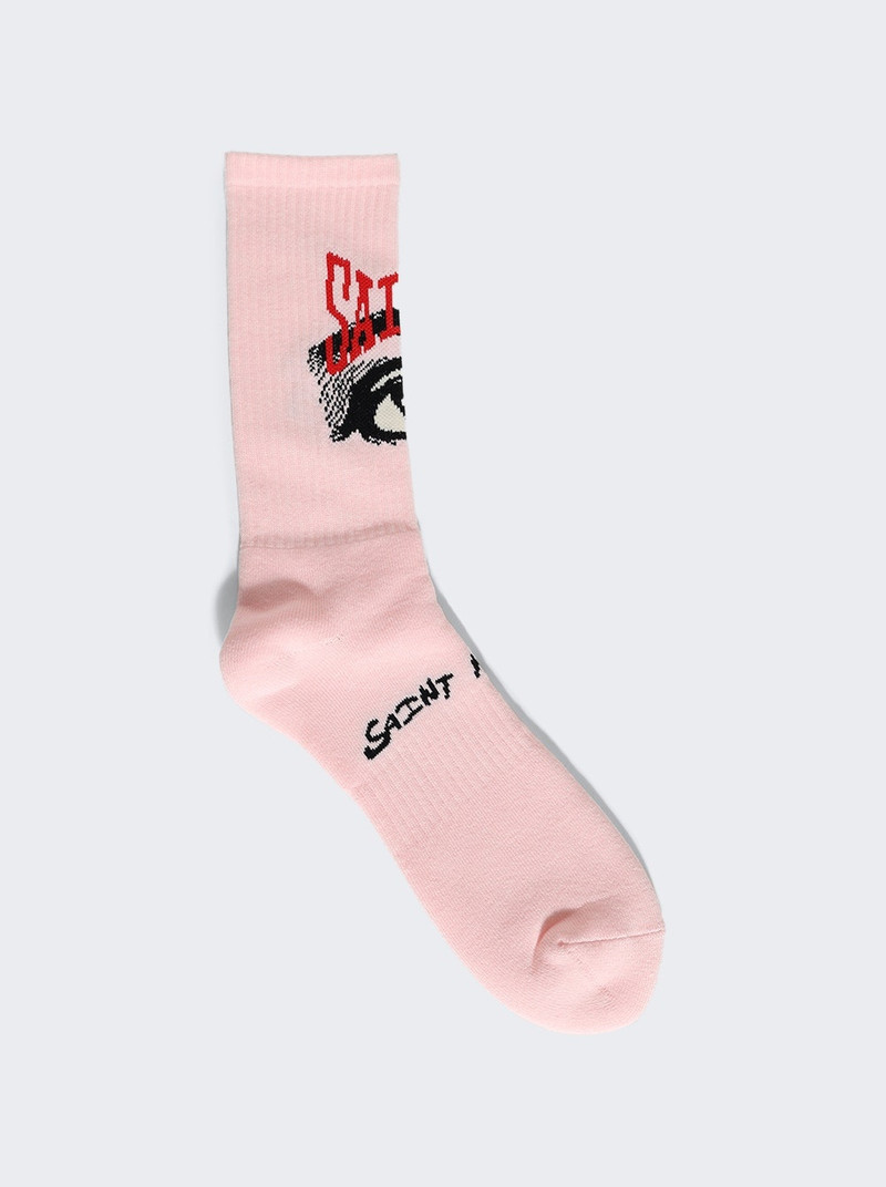Eye Socks Pink 1