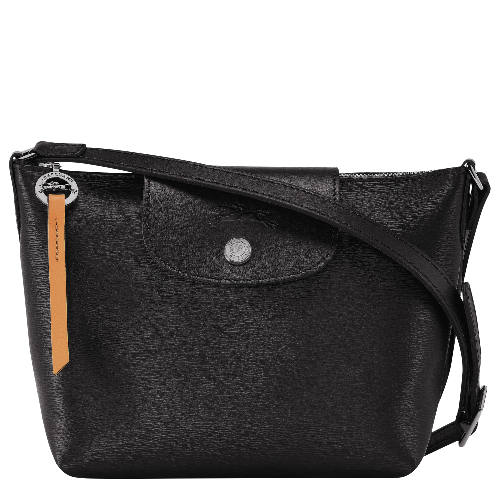 Le Pliage City XS Crossbody bag Black - Canvas - 1