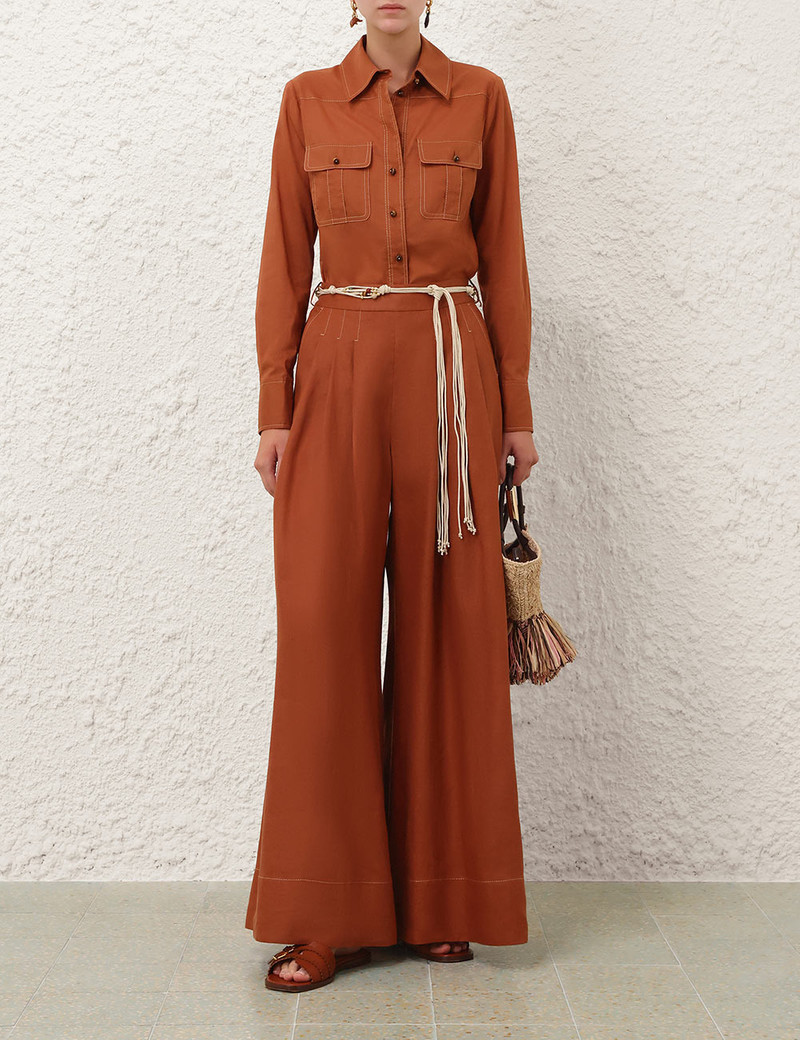 Zimmermann AWAKEN WIDE LEG PANT outlook
