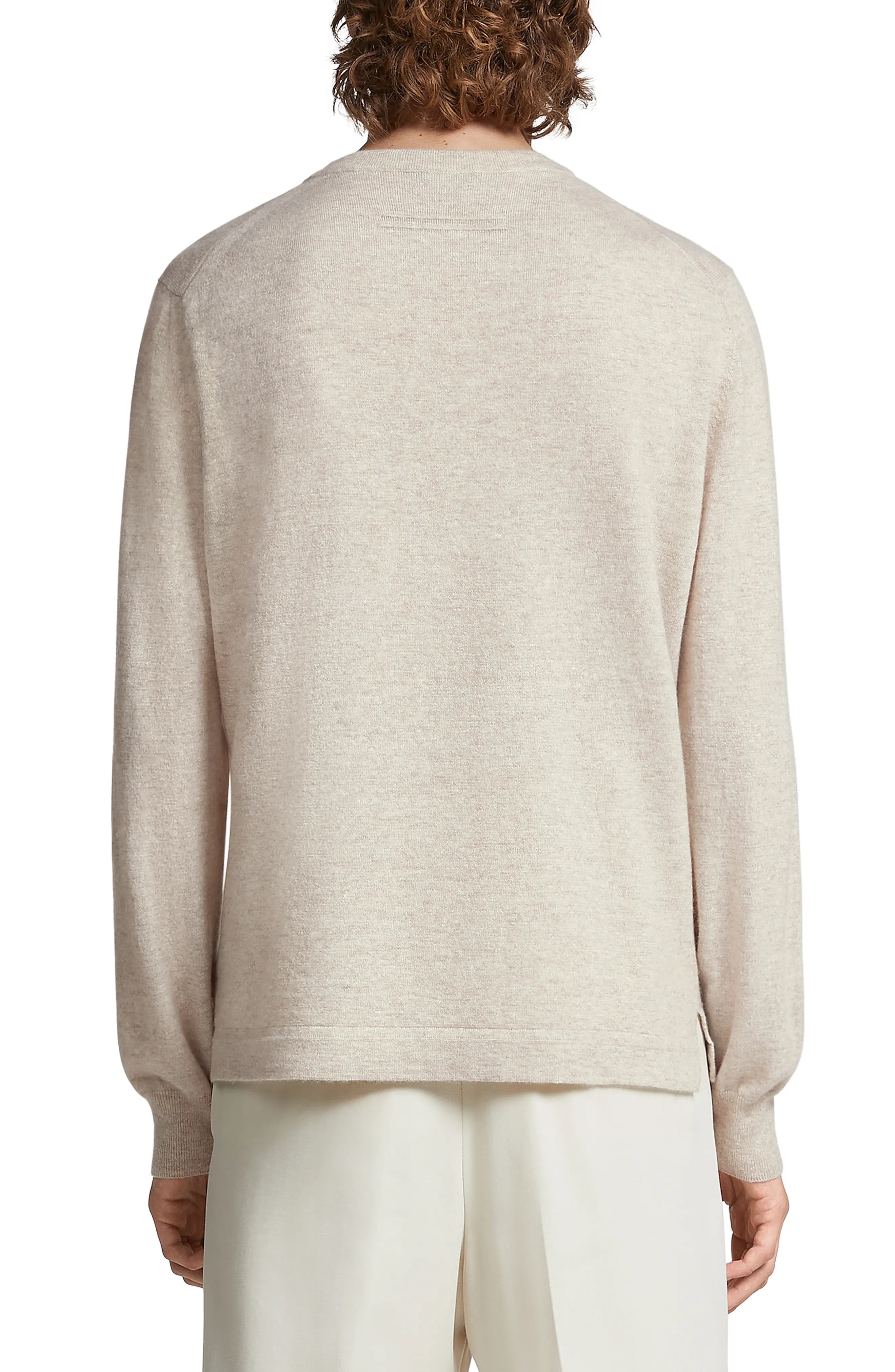 Oasi Cashmere & Linen Crewneck Sweater - 2