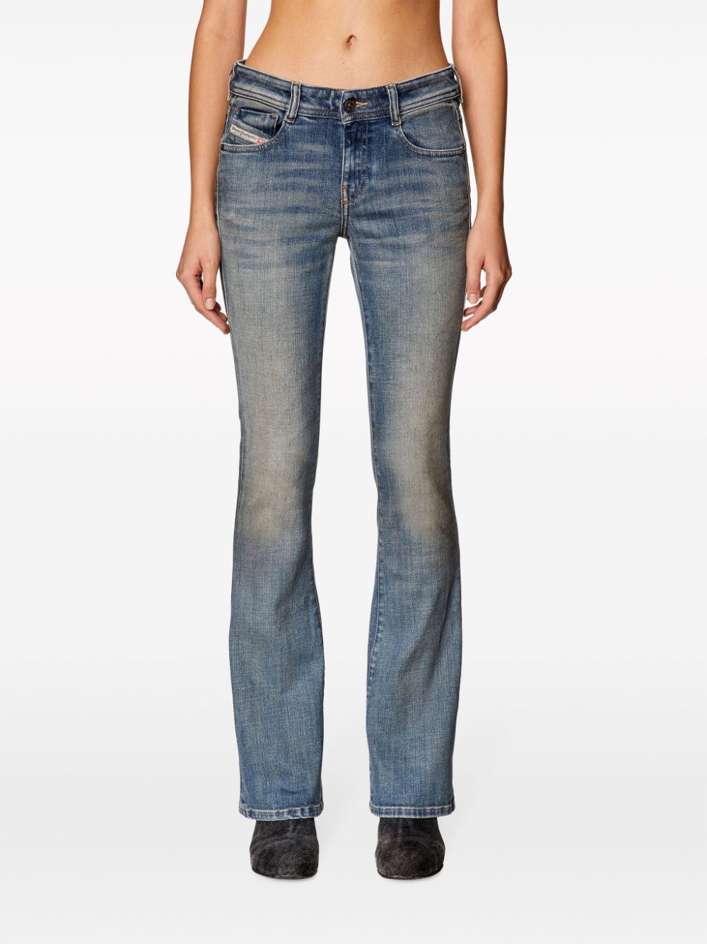 D-Ebbey low-rise bootcut jeans - 3