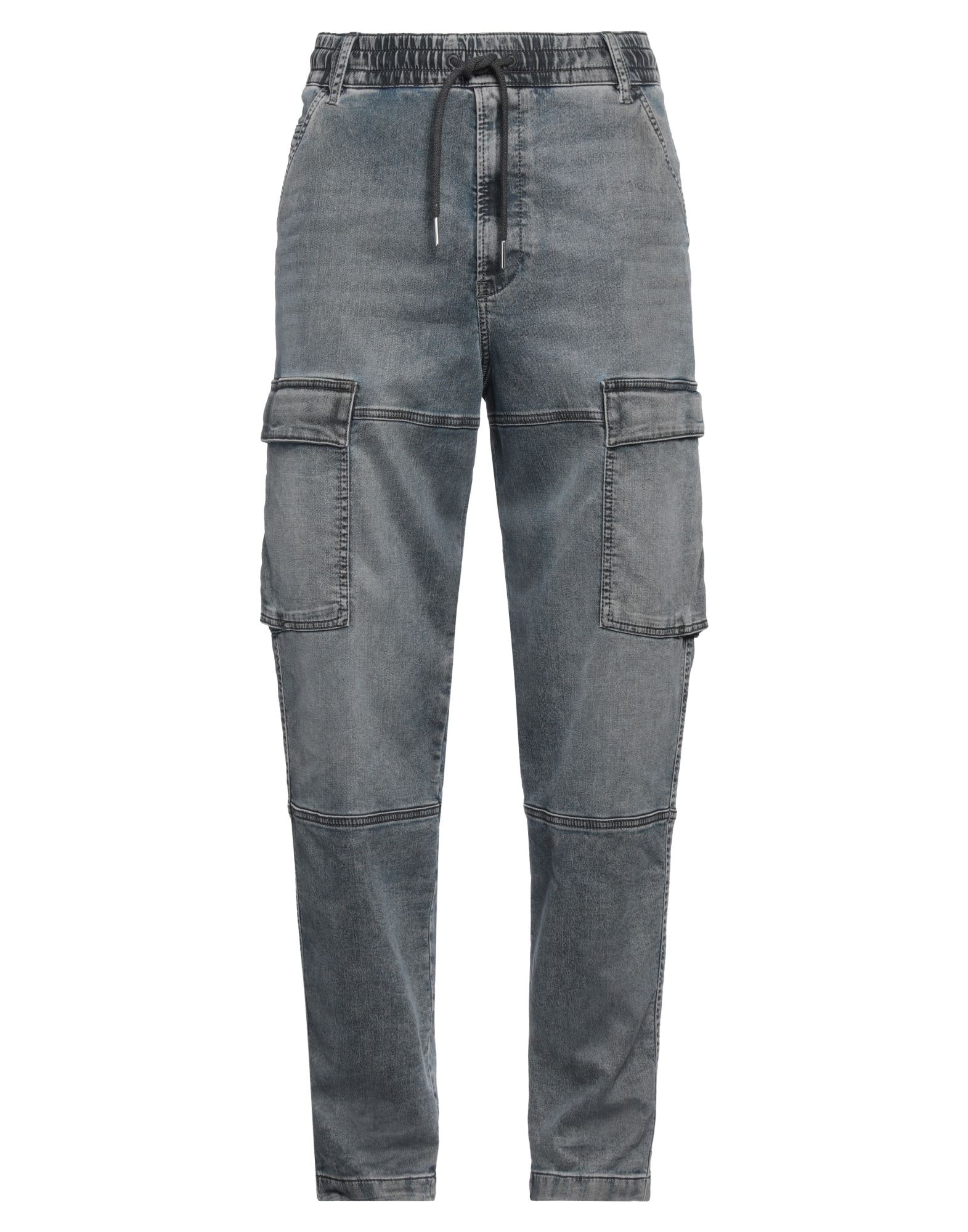 Diesel Blue Men's Denim Pants yoox REVERSIBLE