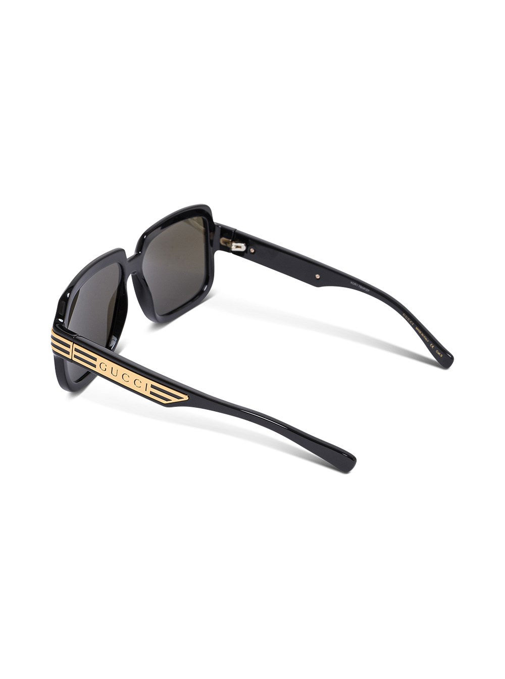 Gucci Women Square Black Sunglasses - 2