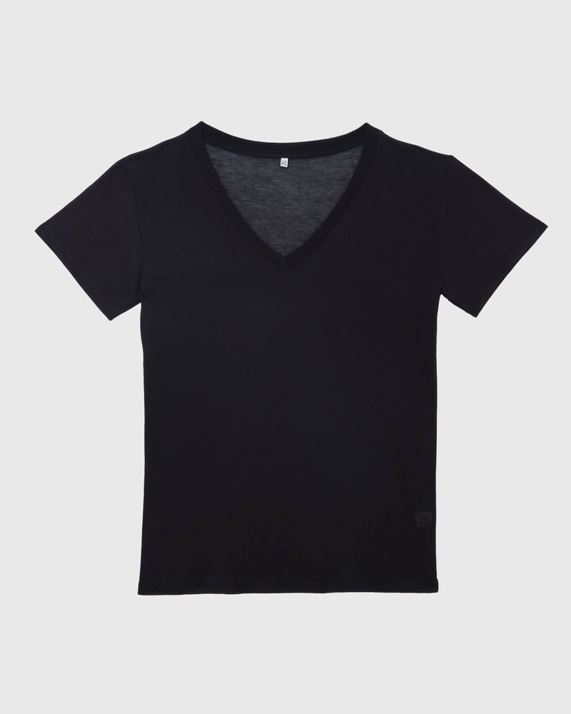 V Neck Tee Shirt - Bamboo Lyocell 5