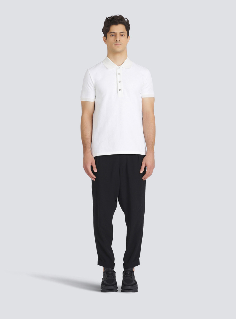 Cotton piqué polo 3