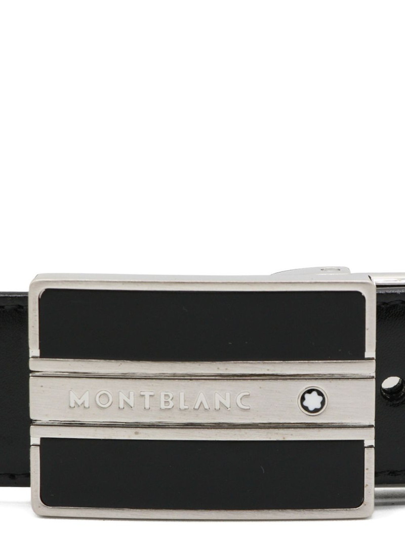 Montblanc rectangular-buckle belt outlook