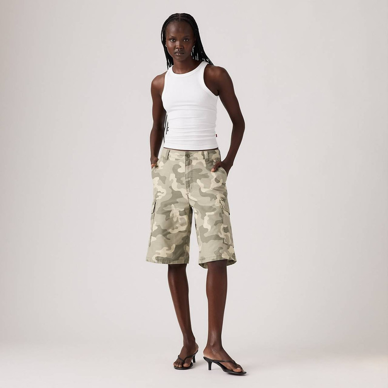 BAGGY DAD CARGO WOMEN'S SHORTS 2