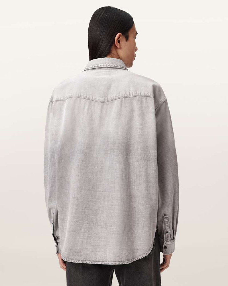 AL OVERSIZED DENIM SHIRT 5
